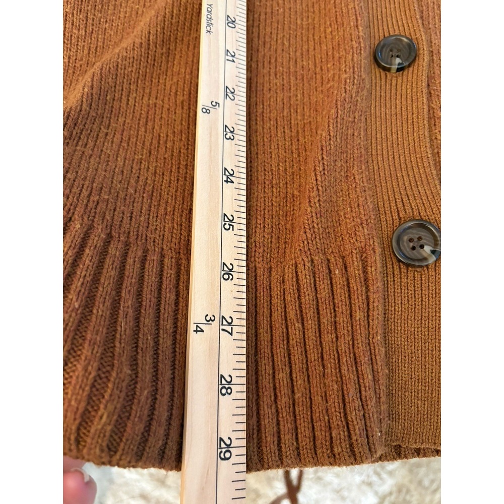 Smartwool Cozy Lodge Boyfriend Cardigan Womens Size S Acorn Heather Gorpcore - Picture 8 of 11